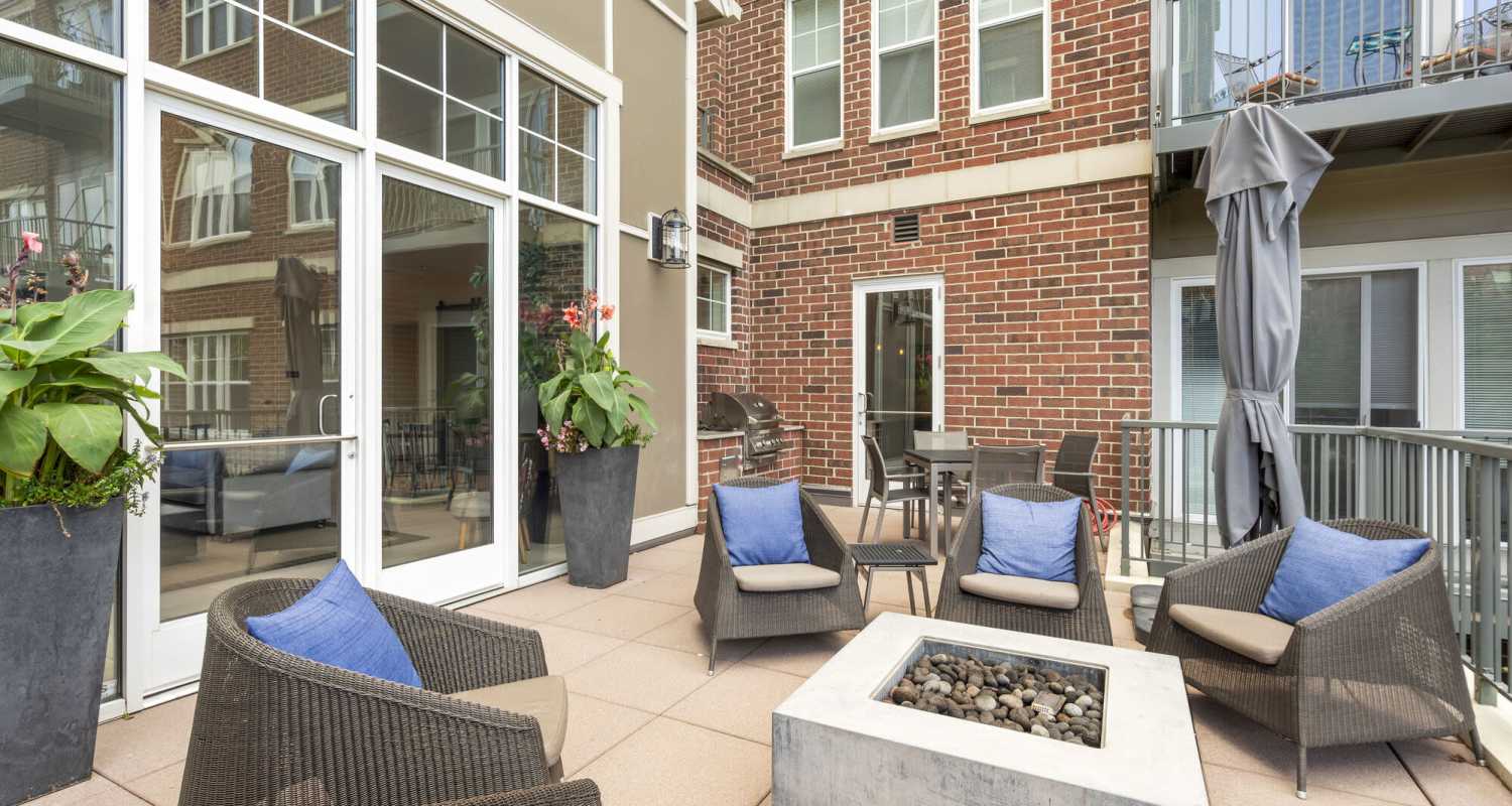 at Courthouse Square Apartments in Wheaton, Illinois