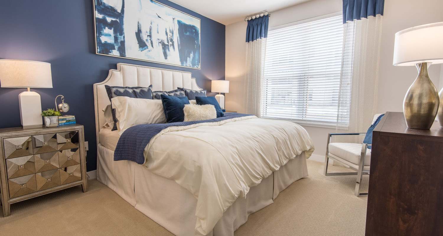 Master's bedroom at Mayfair Reserve in Wauwatosa, Wisconsin