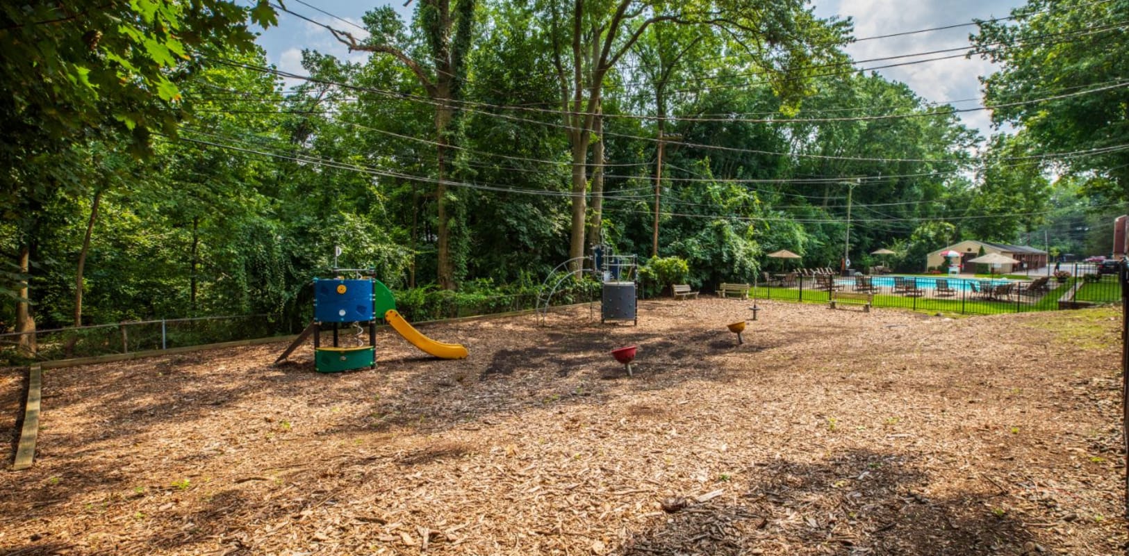 Playground at Northfield Townhouses in West Orange, New Jersey
