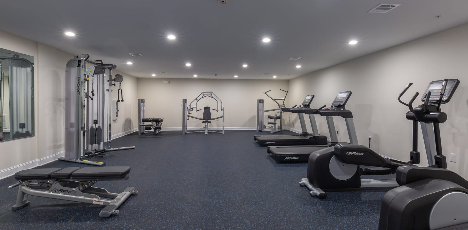 Fitness center at Zephyr Ridge in Cedar Grove, New Jersey