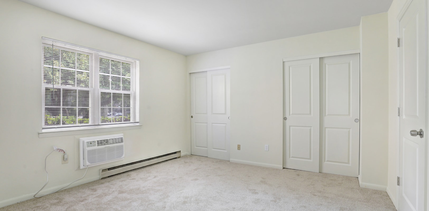 Bedroom at Sharon Arms Apartments in Robbinsville, New Jersey
