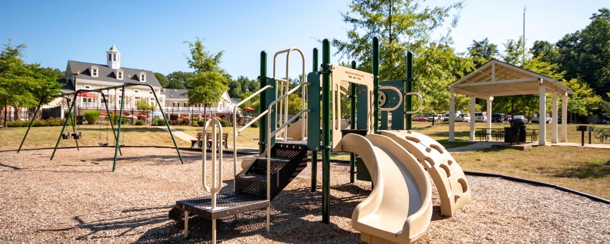 a playground at Neville Heights in Quantico, Virginia