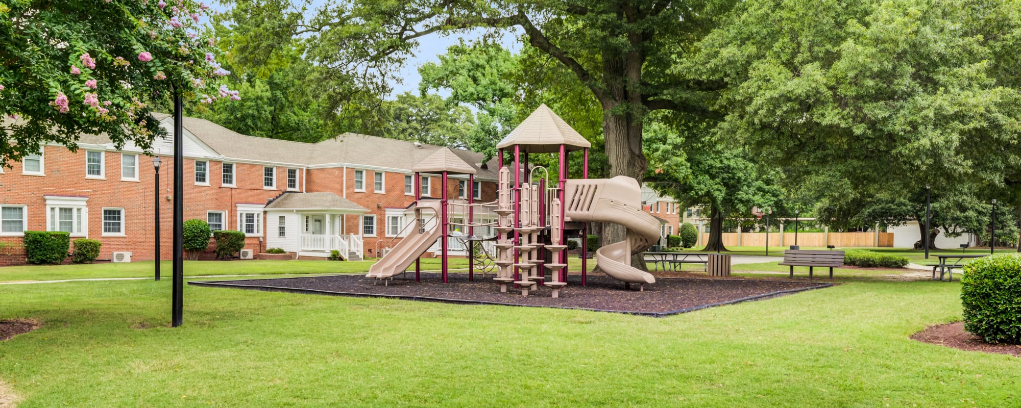 A playground at H Qtrs in Norfolk, Virginia