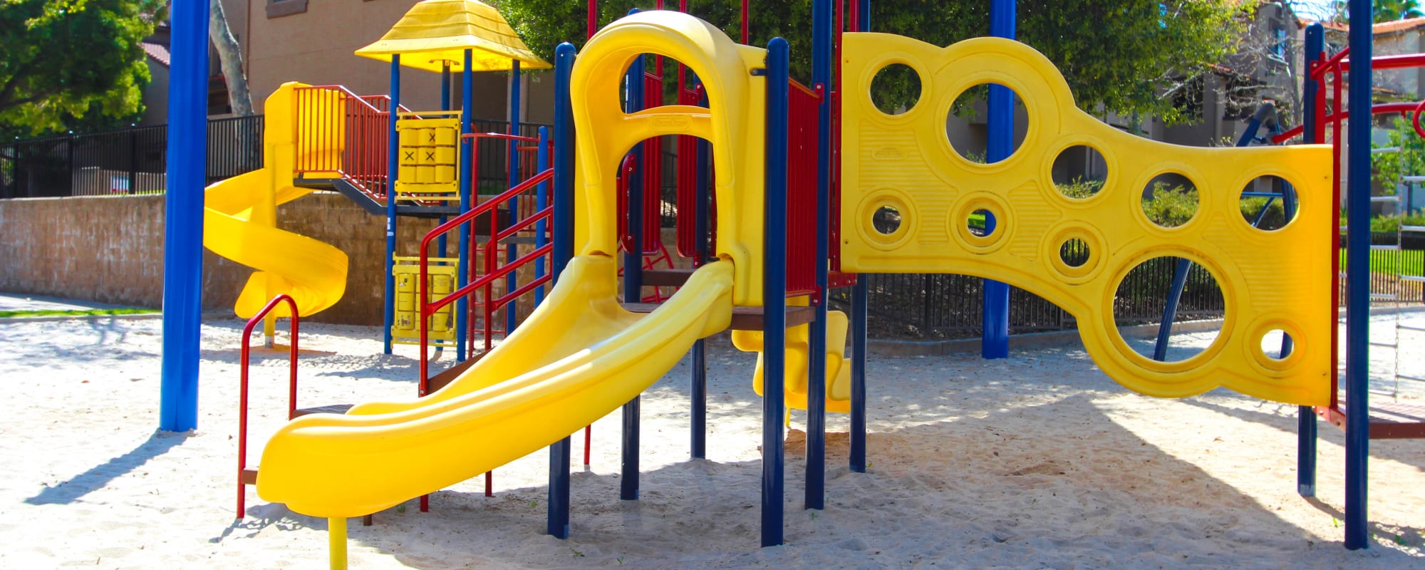 a playground at Eucalyptus Ridge in Lakeside, California
