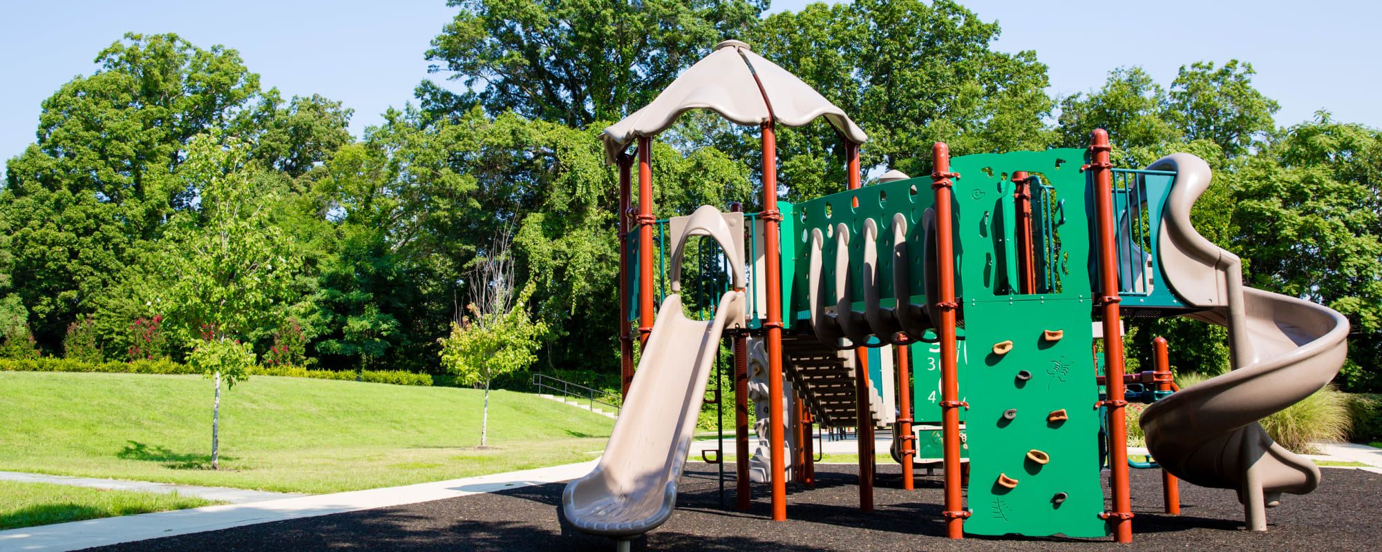 the playground at Arundel Estates in Annapolis, Maryland
