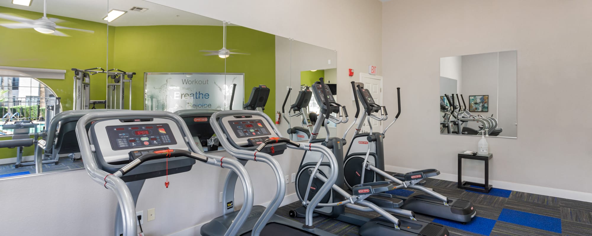 the fitness center at The Linq in Chandler, Arizona