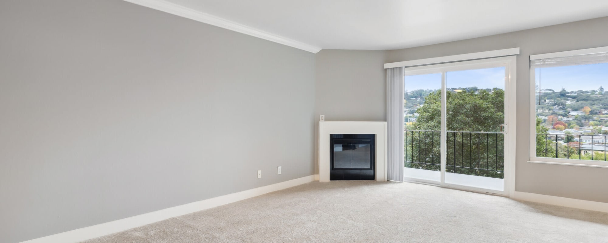 Living area of Lyford Apartments in Tiburon, California