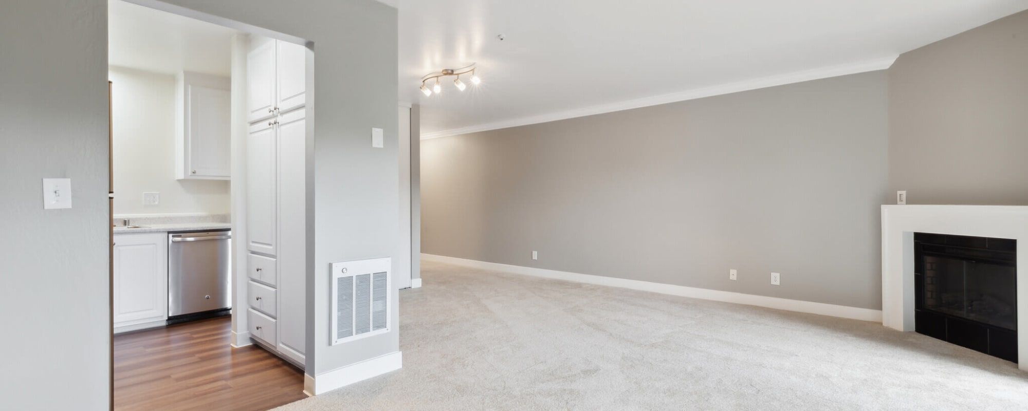 Living area of Lyford Apartments in Tiburon, California