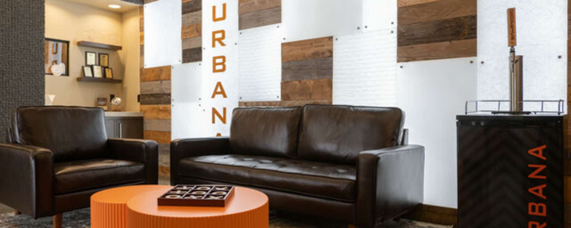 Lobby at Urbana Rental Flats in San Diego, California