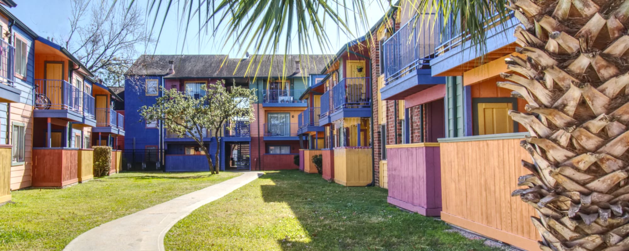 Apartments at SunBlossom Mountain in Houston, Texas