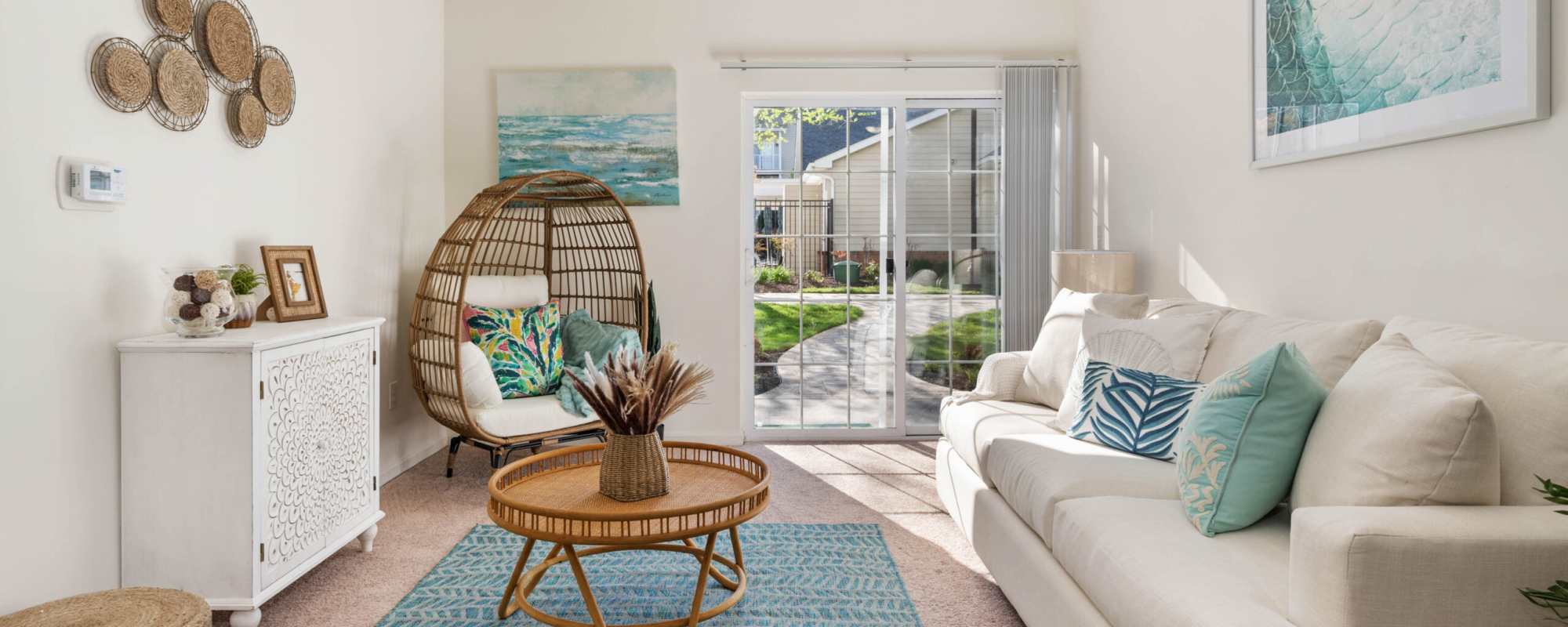 Open living space at Marley Manor in Salisbury, Maryland