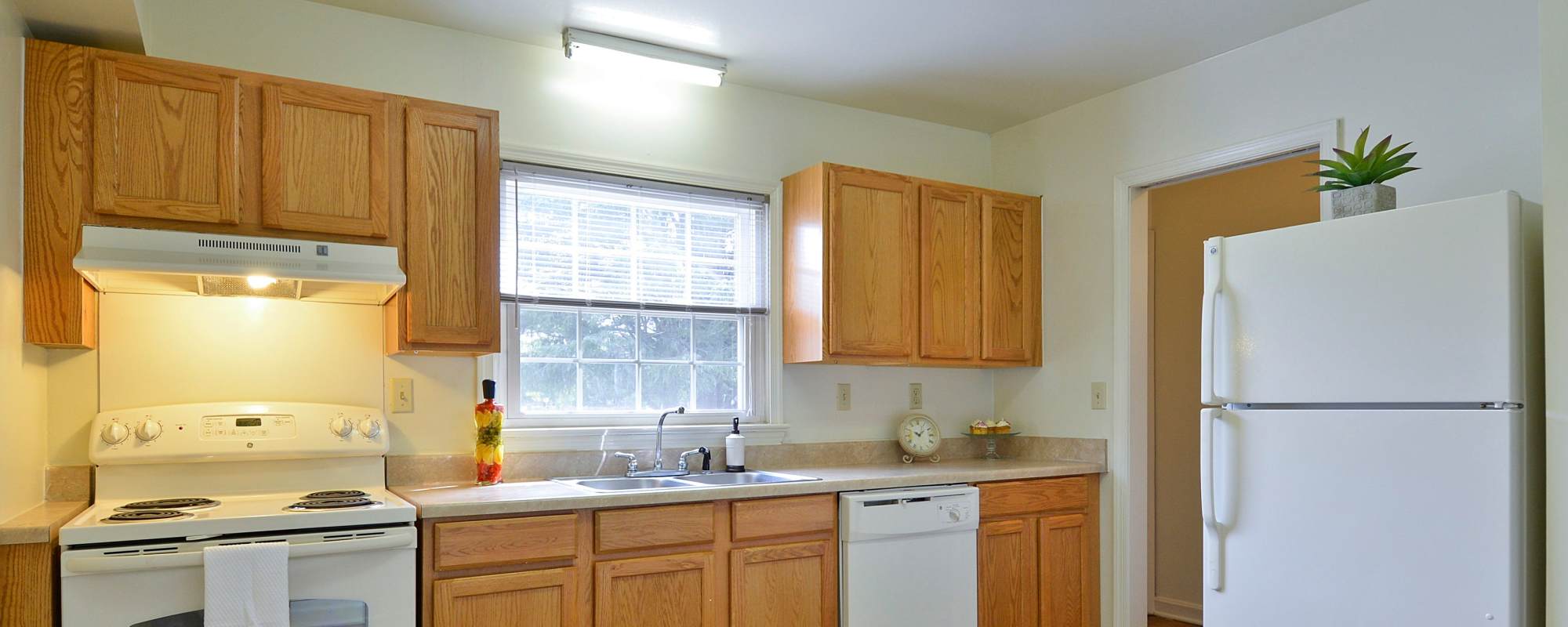 Modern kitchen at Oak Hill in Salisbury, Maryland