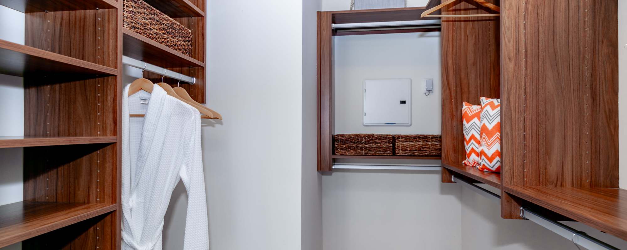 Closets at Brookleigh Flats in Brookhaven, Georgia