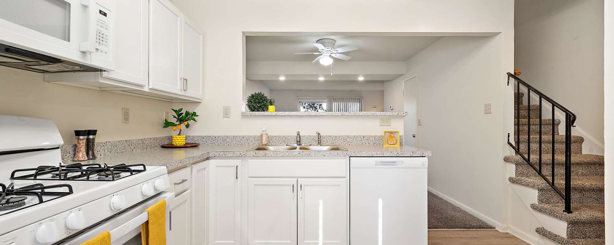 Kitchen with a dishwasher at Oak Hill in Salisbury, Maryland