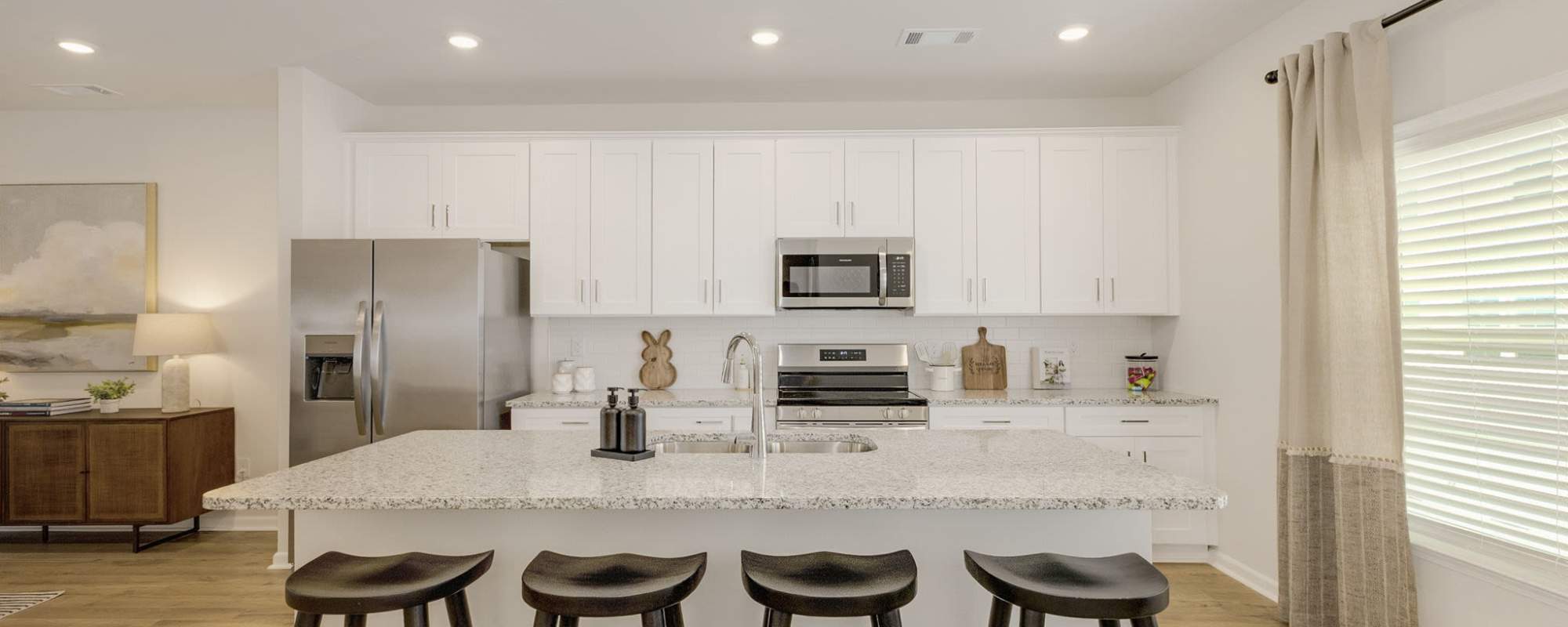 Kitchen island The Courts at Maverick Yards in Mauldin, South Carolina