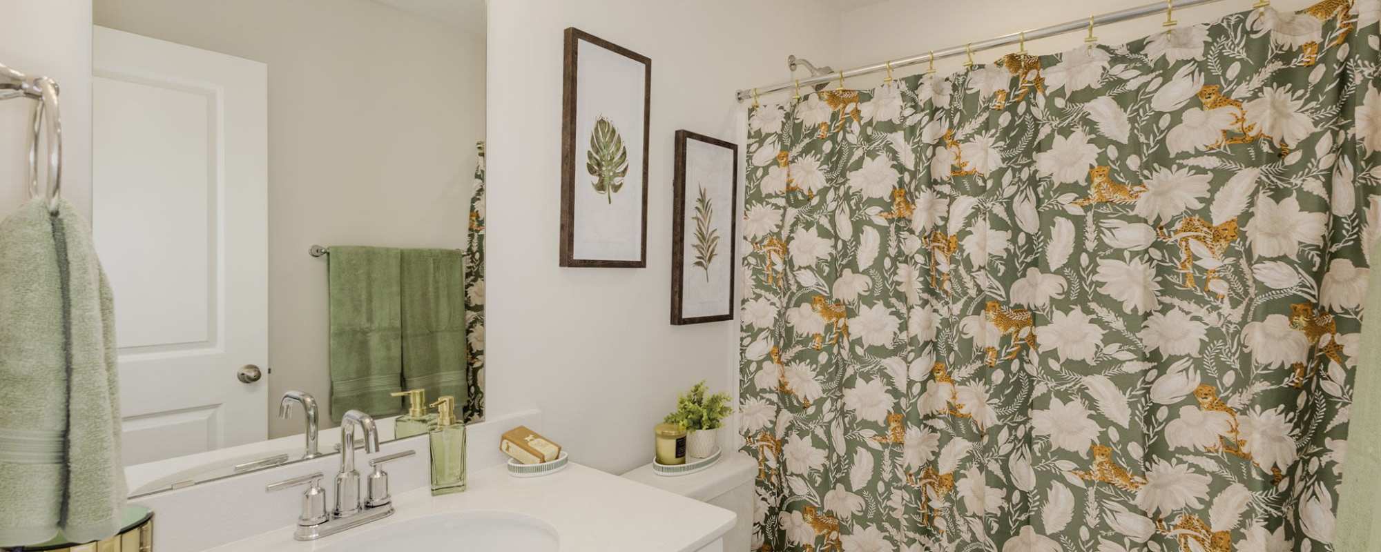 Comfort Room with shower  The Courts at Maverick Yards in Mauldin, South Carolina