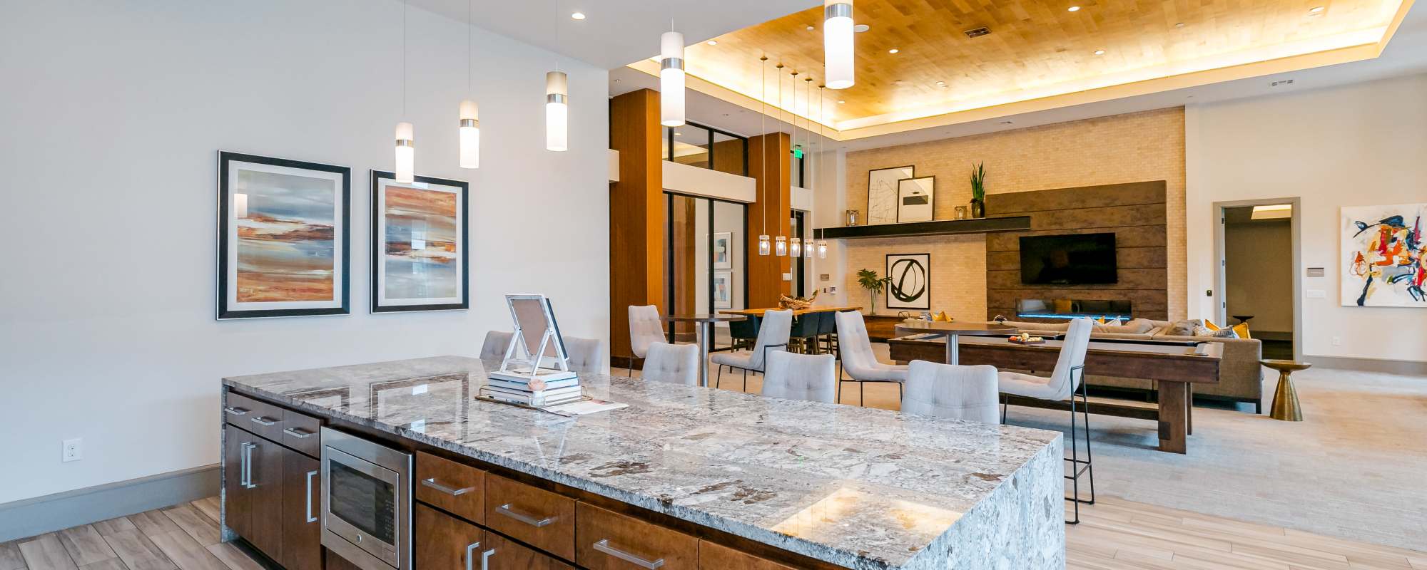 Upscale apartments at NOVU New Forest in Houston,Texas