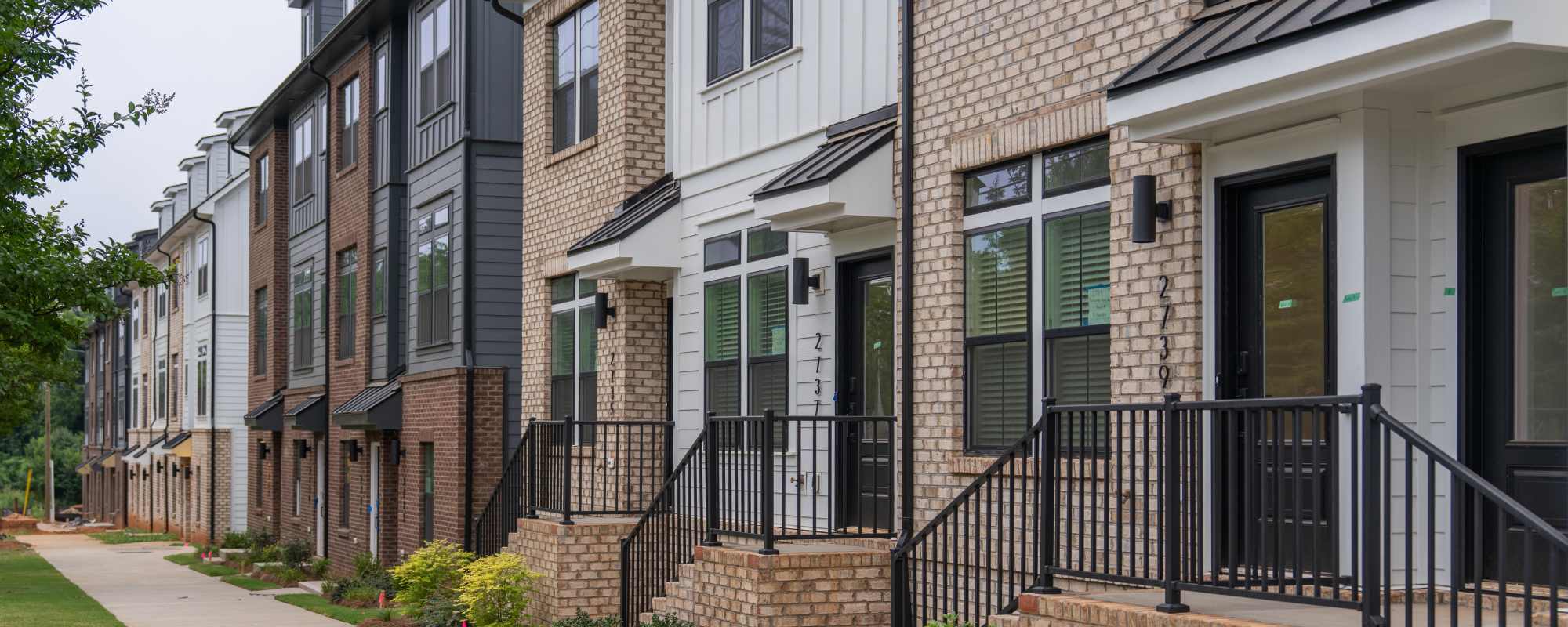 Entrance at One West End in Charlotte, North Carolina