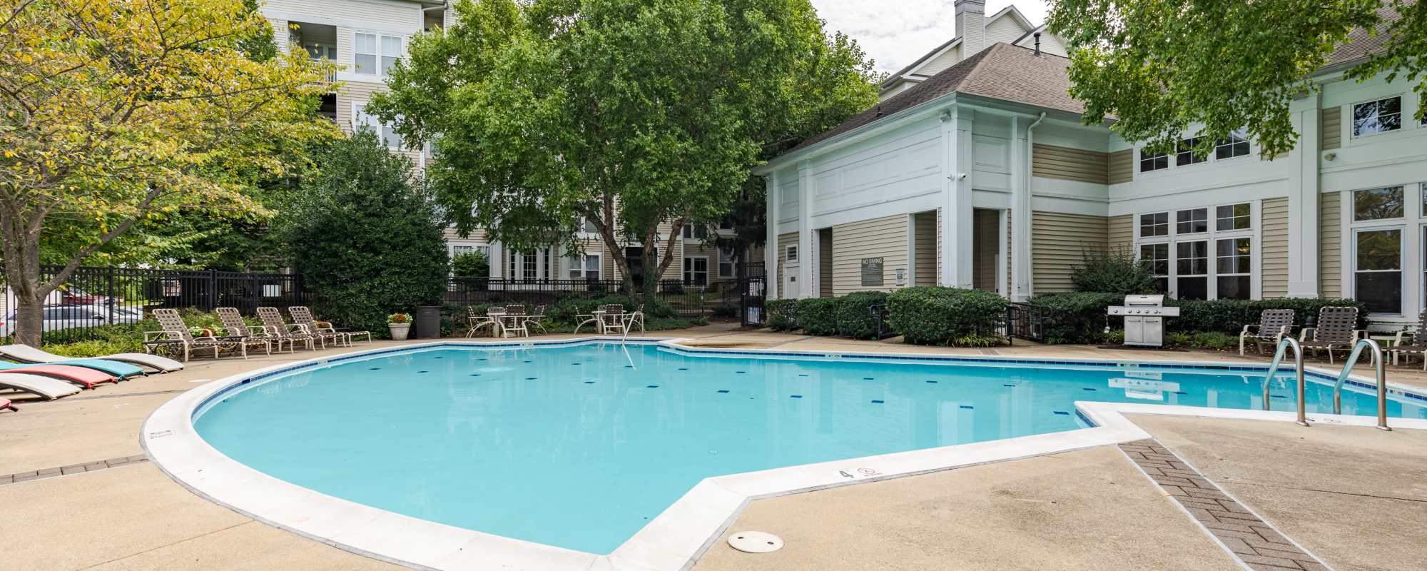 Swimming pool at Arbor Ridge in Owings Mills, Maryland