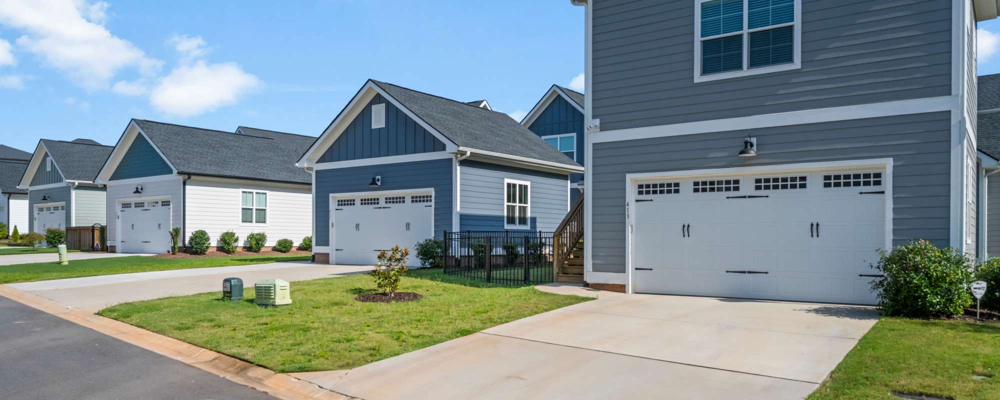 Outdoor living in The Standard at Pinestone in Travelers Rest, South Carolina