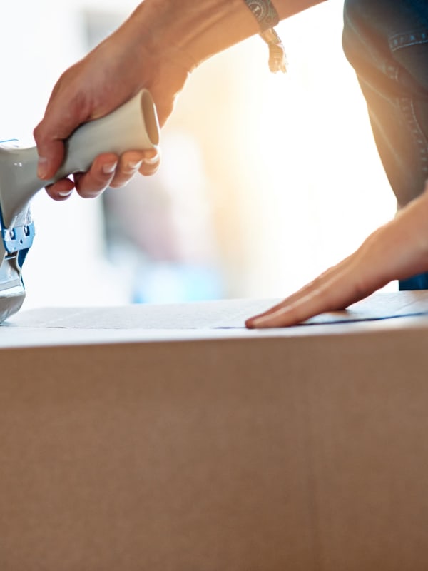 Packing supplies for your household items from Sentry Storage