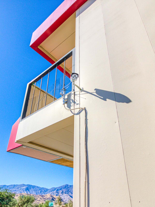 24-hour video surveillance in Cathedral City, California at Devon Self Storage