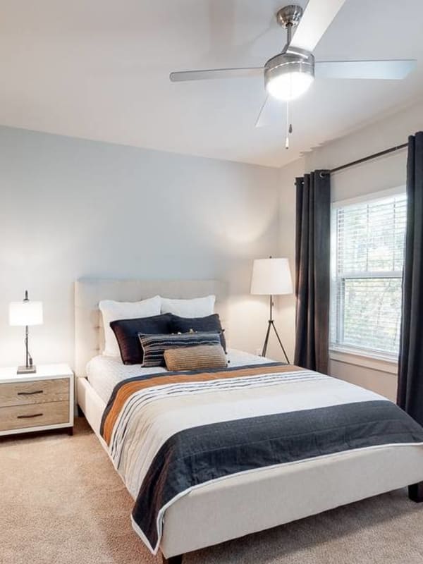 Cozy master bedroom at Exchange at St. Augustine in St Augustine, Florida