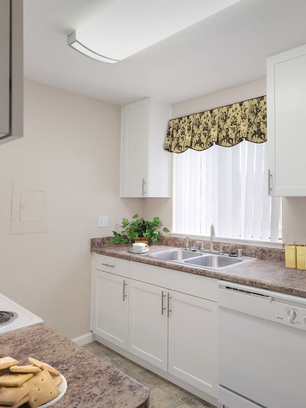 Kitchen area at The Crossing At Arroyo Trail in Livermore, California