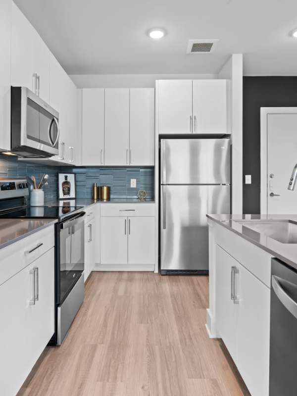 Spacious resident kitchen at Maverick in Atlanta, Georgia