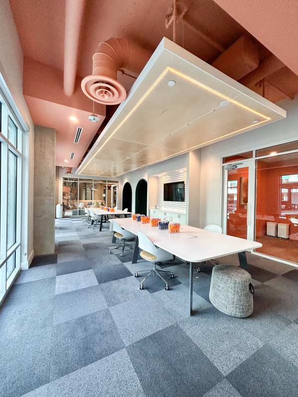 Business center at Platform in Raleigh, North Carolina
