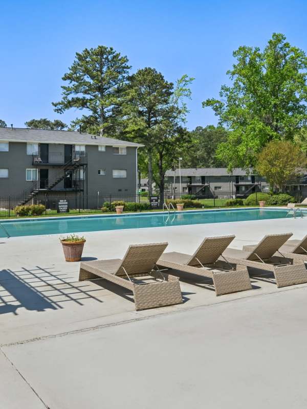 Pool at Amber Grove Apartment Homes in Marietta, Georgia