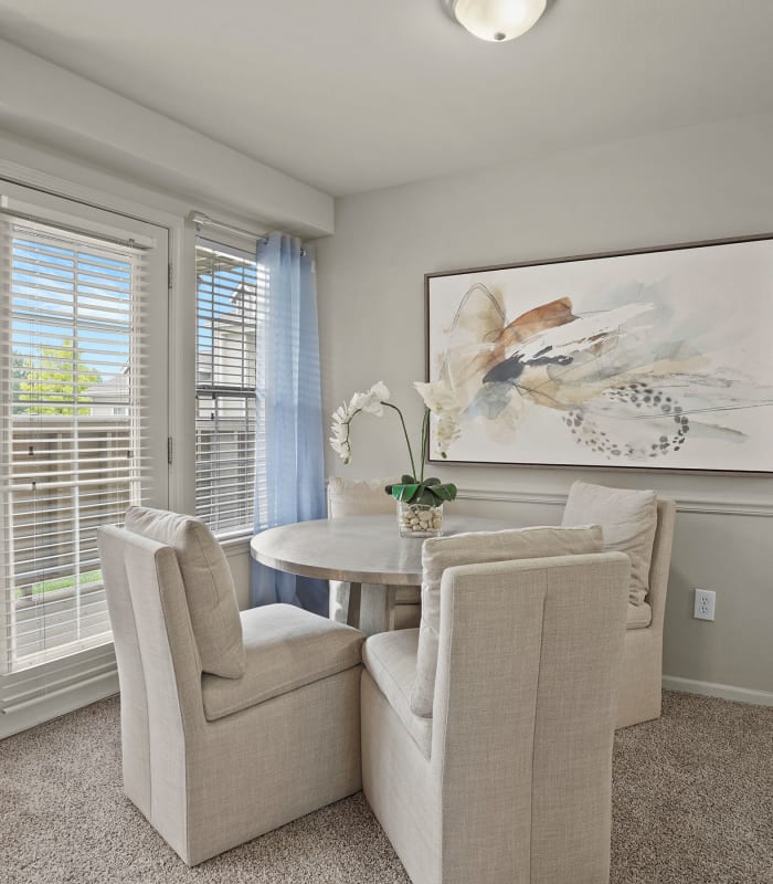 Dining area at Winchester Apartments in Amarillo, Texas