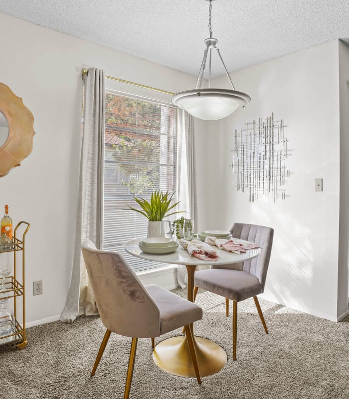 Dining room at Mountain Village in El Paso, Texas