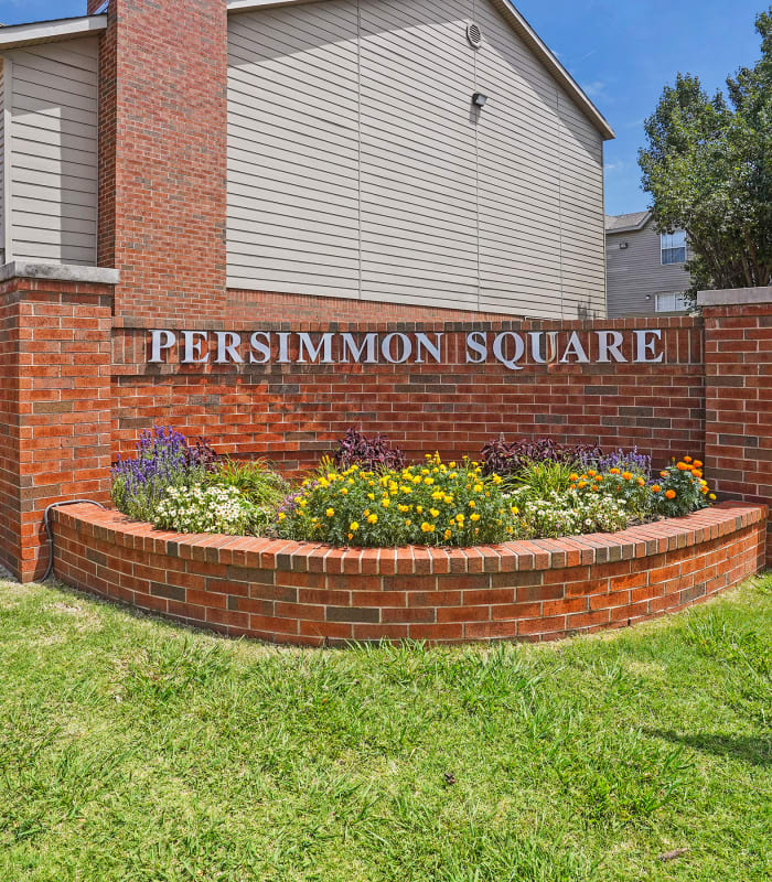 Exterior of Persimmon Square Apartments in Oklahoma City, Oklahoma