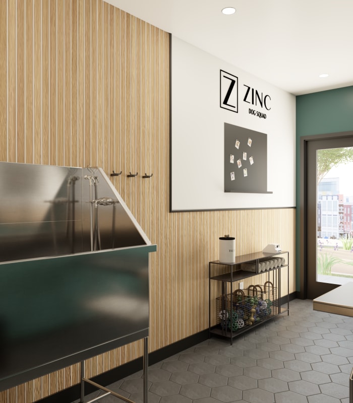 Dog Spa at Zinc 1501 in Sacramento, California