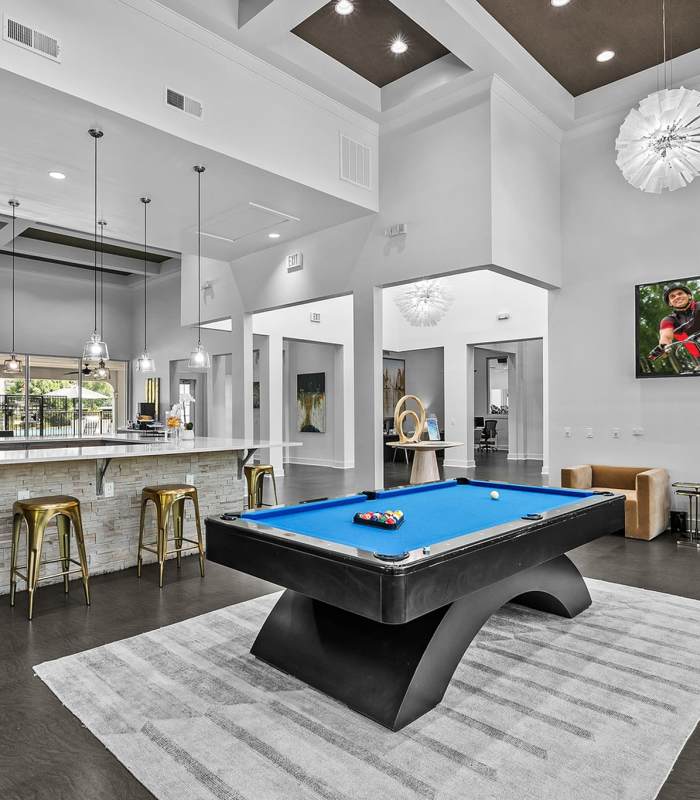 Billiards at Towers Woodland in Conroe, Texas