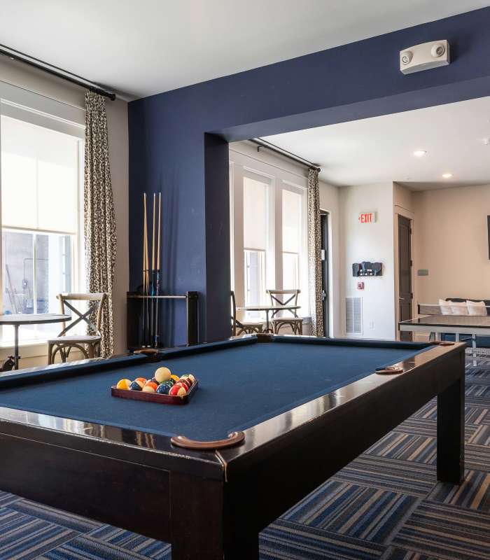 Foosball table at Novus Westshore in Tampa, Florida