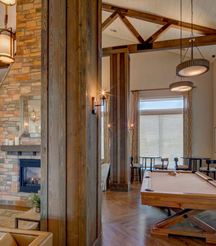 Game room at Red Knot at Edinburgh in Chesapeake, Virginia