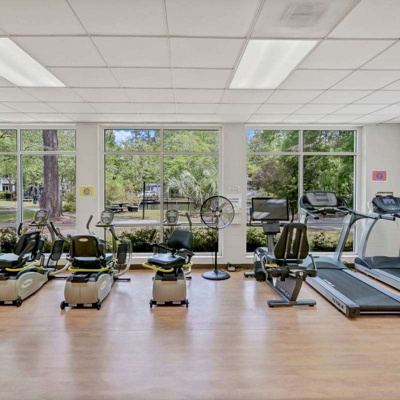 Fitness center at The Florence Presbyterian Community in Florence, South Carolina