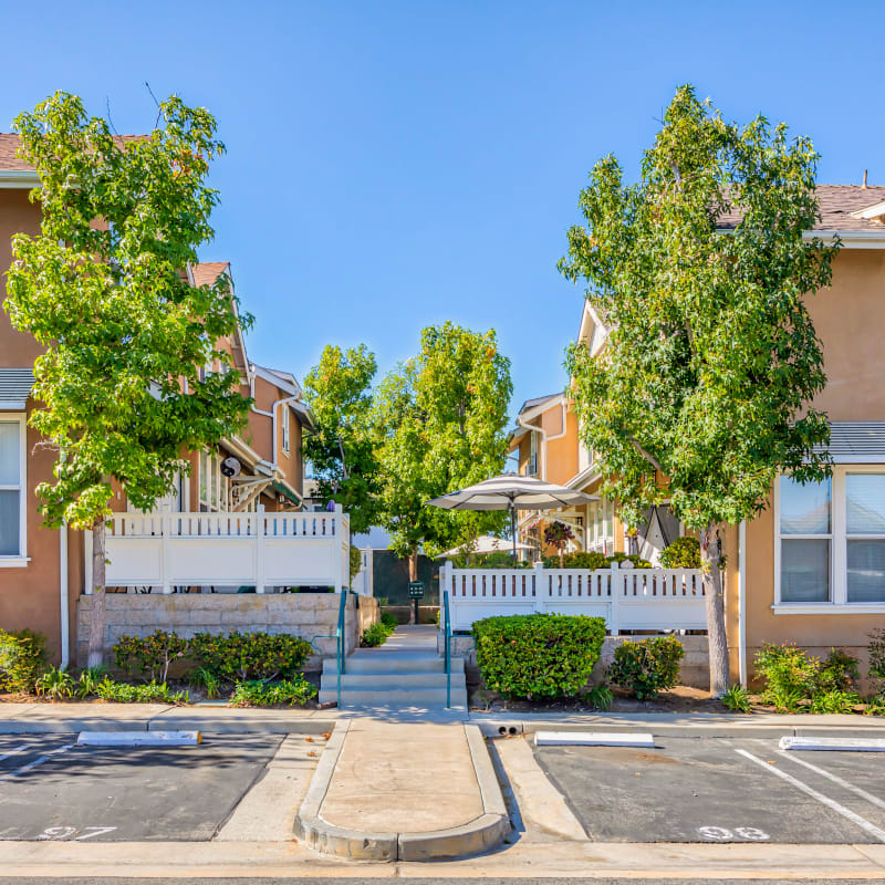 Parking at Village Heights in Newport Beach, California