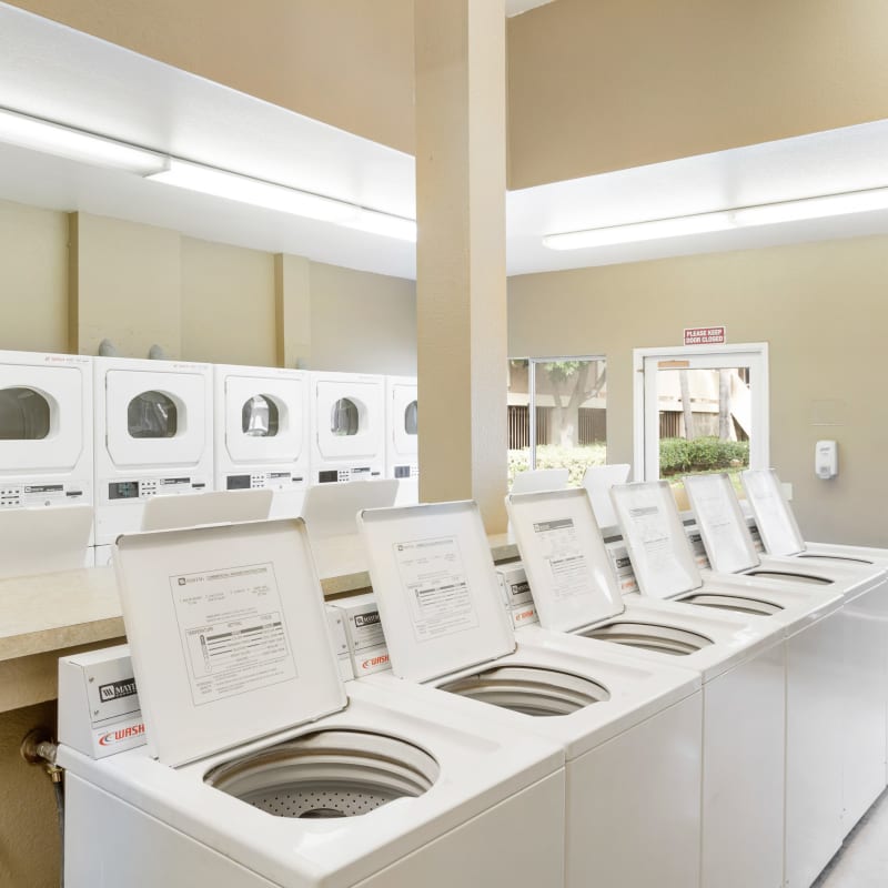 Laundry center at Emerald Ridge in Garden Grove, California