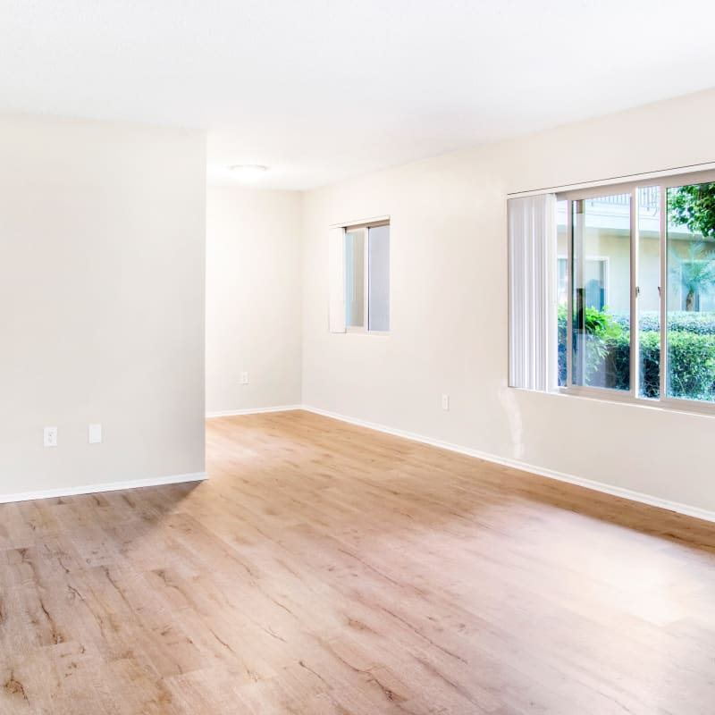 Apartment with hardwood floors at Pebble Cove in Anaheim, California