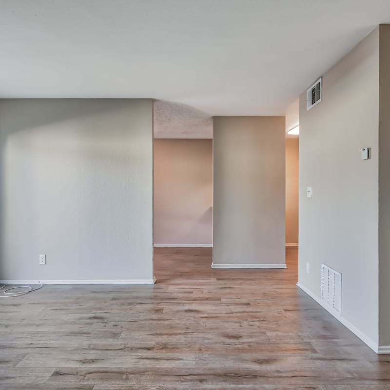 Living room at Sycamore Court in Garden Grove, California