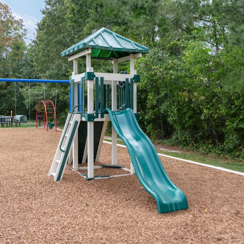 Outdoor play area at Bristol Park in Fayetteville, North Carolina