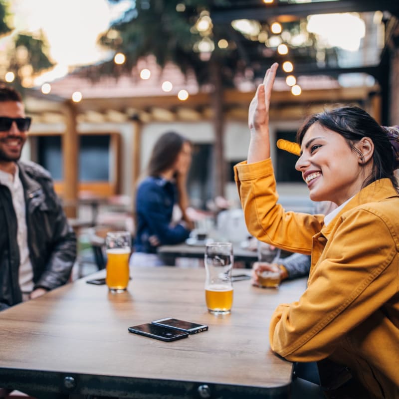 Residents enjoying time near Verano in Perris, California