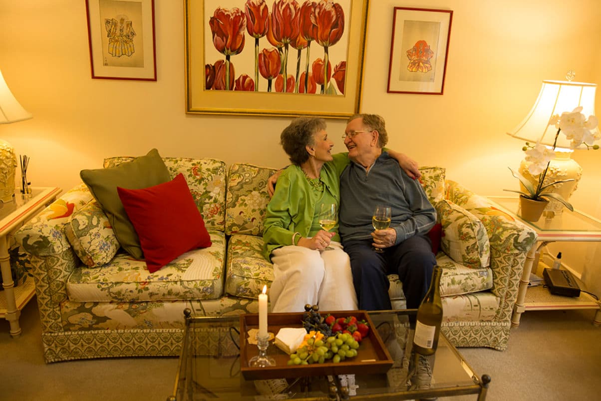 Different floor plans at the senior living community in Raleigh