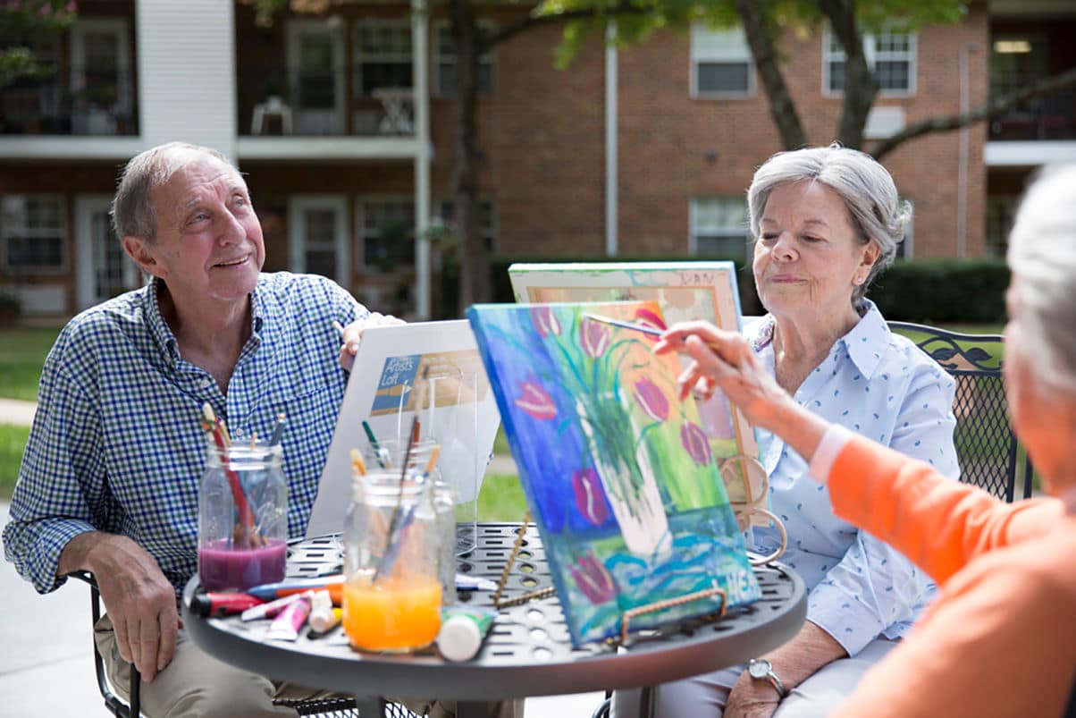 Enjoy the Raleigh senior living lifestyle at Abbotswood at Stonehenge