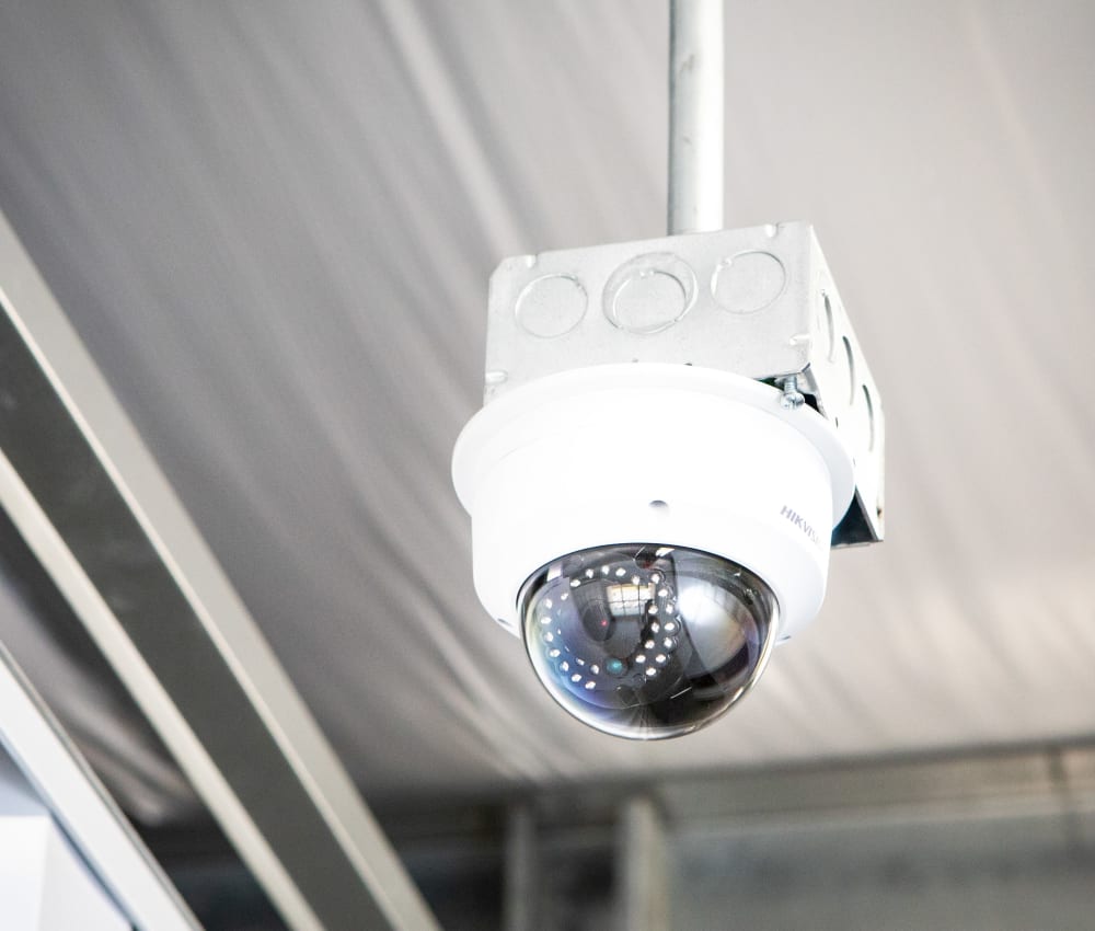 Video surveillance at AAA Self Storage at Eastchester Dr in High Point, North Carolina