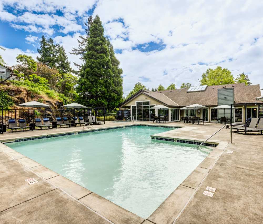 Swimming pool at Timbers at Tualatin in Tualatin, Oregon