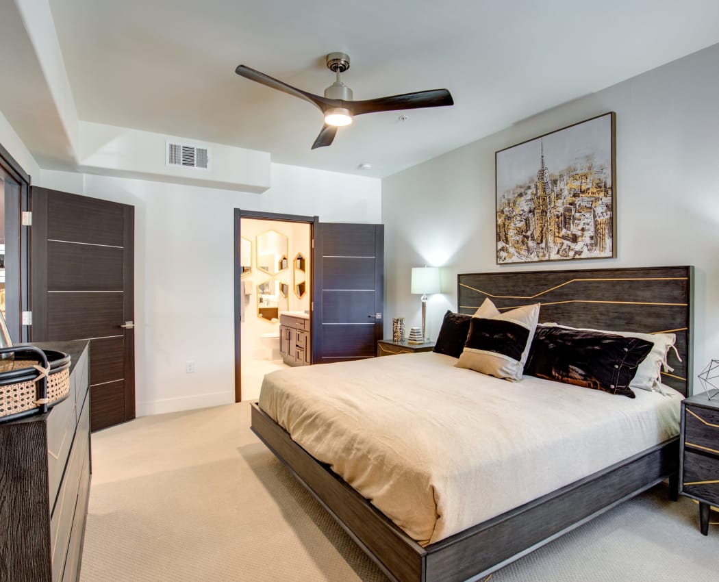 Bedroom at w/ walk-in closet Empire | Apartments in Henderson, 